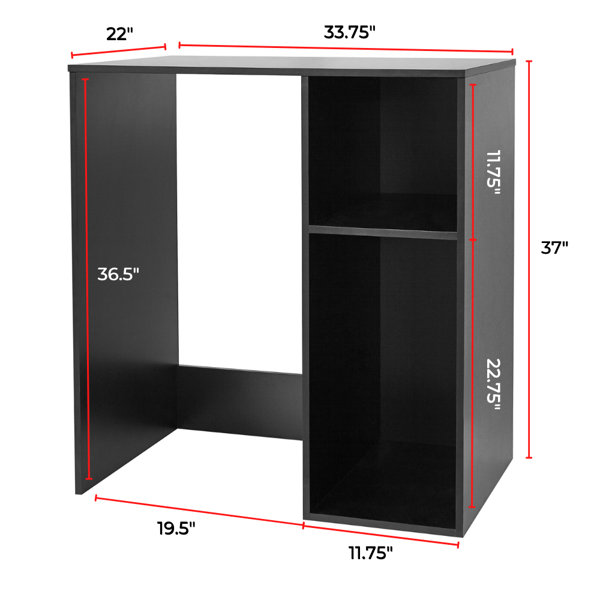 Latitude Run® Burdman 36.75" H x 33.75" W x 22" D Yak About It Mini